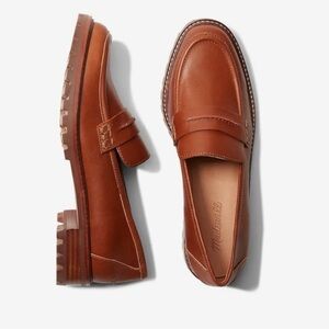Madewell women’s leather loafers nwot